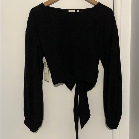 Aritzia black Wilfred Antonin blouse - Picture 16 of 16